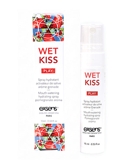 Exsens Wet Kiss Moisturizing Saliva Spray - Pomegranate 15 ml