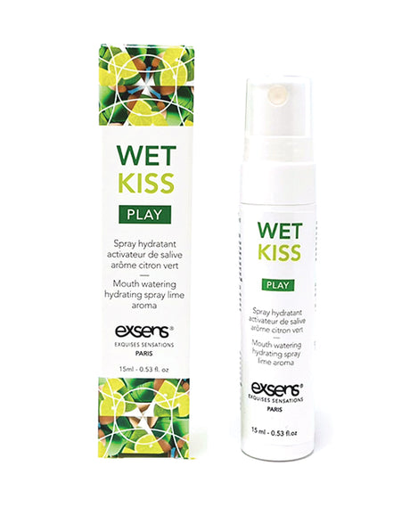Exsens Wet Kiss Moisturizing Saliva Spray - Lime 15 ml