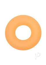 Alpha Glow in the Dark Liquid Silicone Prolong Medium Ring - Orange