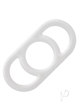 Alpha Liquid Silicone Commander Ring - Natural White