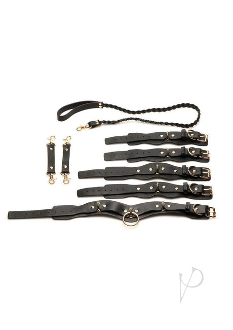 Bedroom Bliss Lover`s Restraints Set - Black