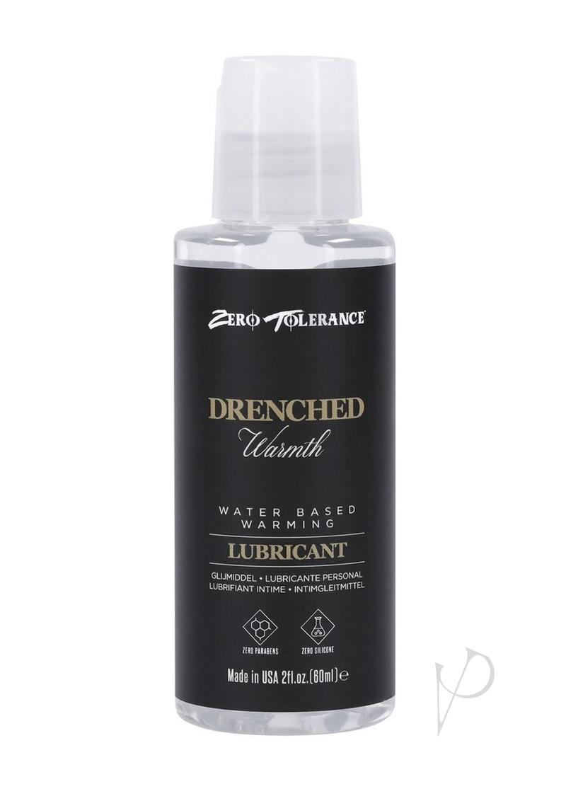 Zero Tolerance Drenched Warmth Water Based Lubricant 2oz