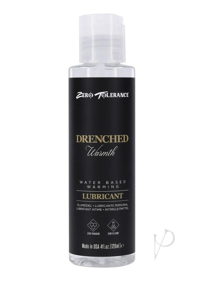 Zero Tolerance Drenched Warmth Water Based Lubricant 4oz