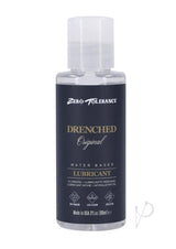 Zero Tolerance Drenched Original Water Based Lubricant 2oz