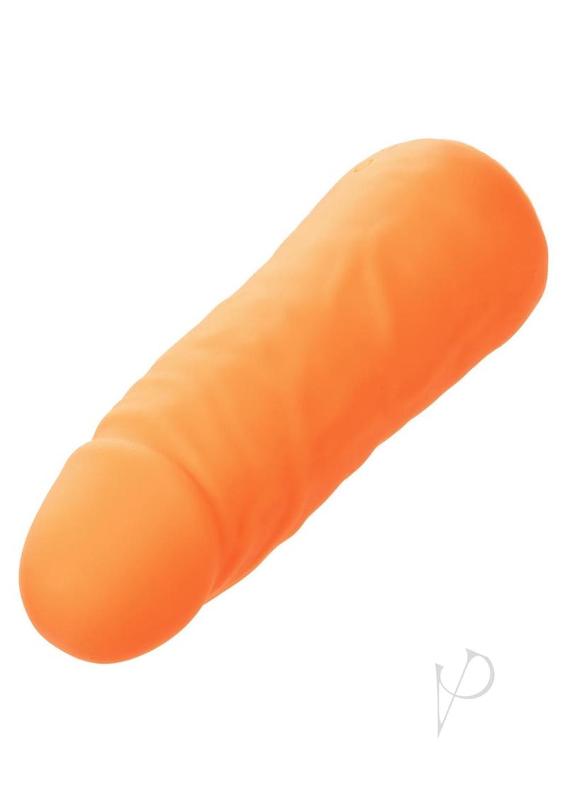 Studs Rechargeable Silicone Mini Vibrator - Orange