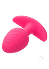 Cheeky Rechargeable Silicone Glow in The Dark Butt Plug - Pink