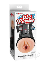 PDX Extreme Wet Pussies Super Juicy Snatch Self Lubricating Stroker - Vanilla