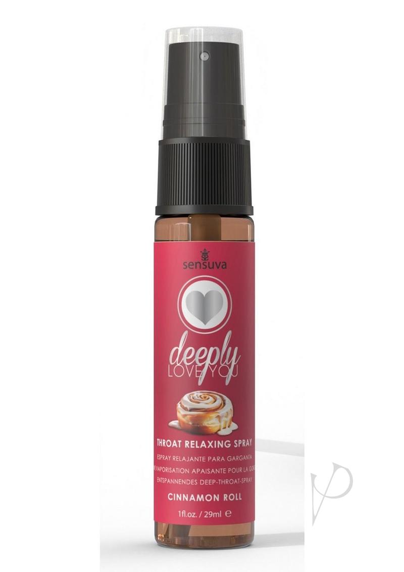 Deeply Love You Throat Relaxing Spray Cinnamon Roll 1oz