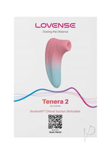 Tenera 2 Rechargeable Silicone Clitoral Suction Stimulator - Pink/Blue