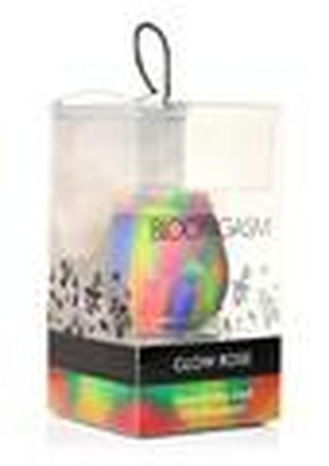 Bloomgasm Glow Rose Rechargeable Silicone Glow-in-the-Dark Rose Clit Stimulator - Multicolor