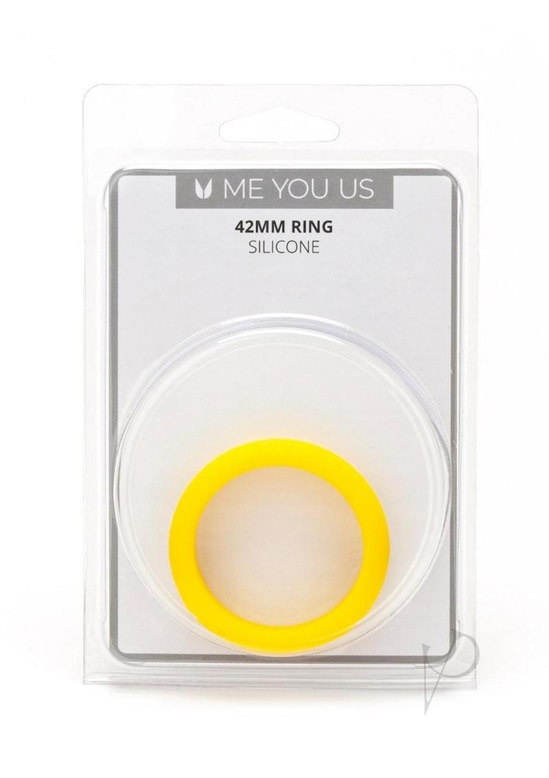 ME YOU US Silicone 42mm Cock Ring - Yellow