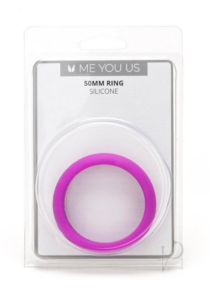 ME YOU US Silicone 50mm Cock Ring - Pink