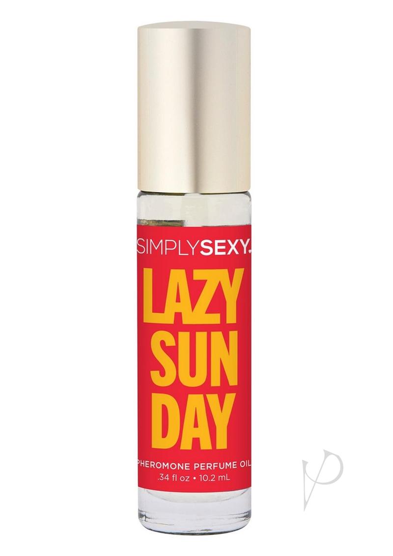 Simply Sexy Pheromone Perfume Oil Roll-On 0.34oz/ 10.2ml - Lazy Sunday