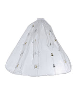 Flashy Naughty Veil - White