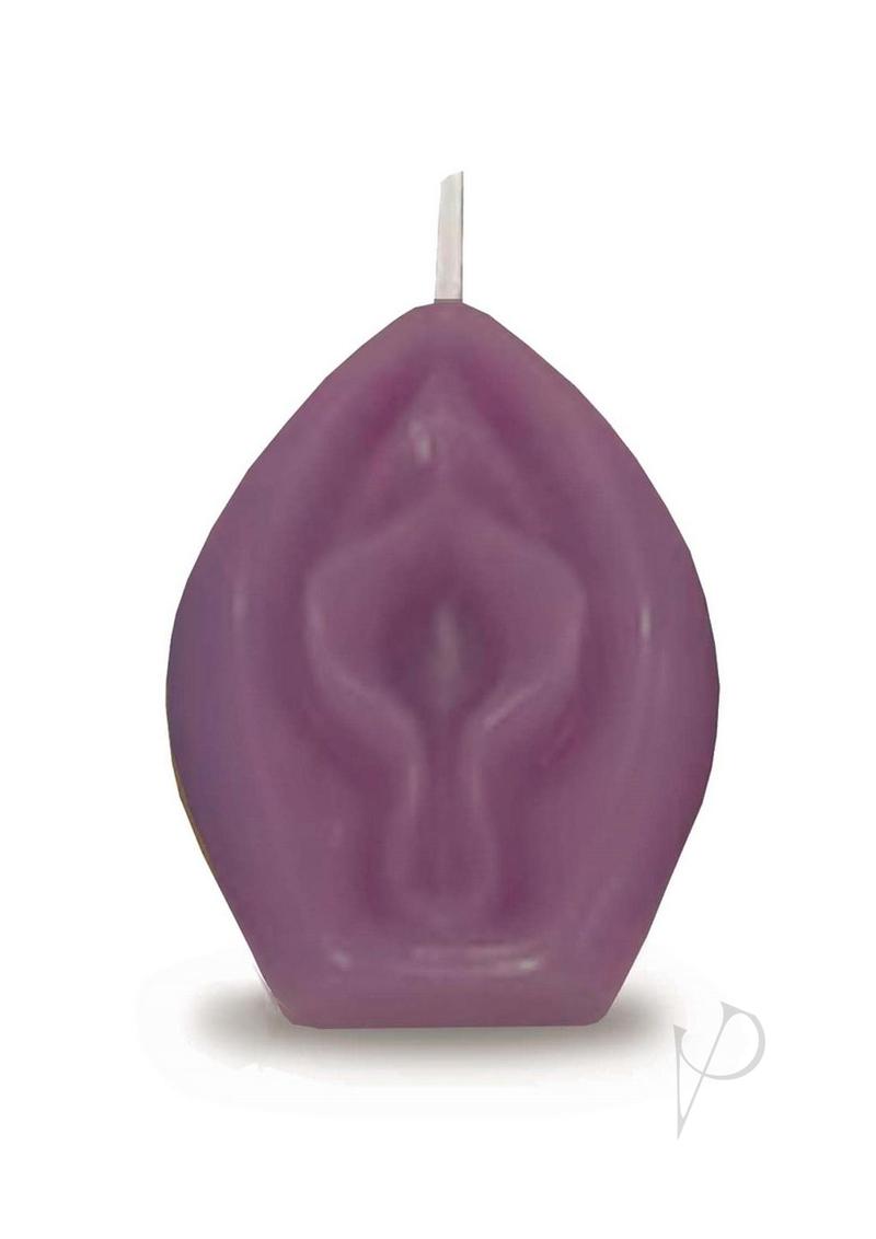 Eden`s Candle Vanilla Scented Vagina - Eggplant Purple