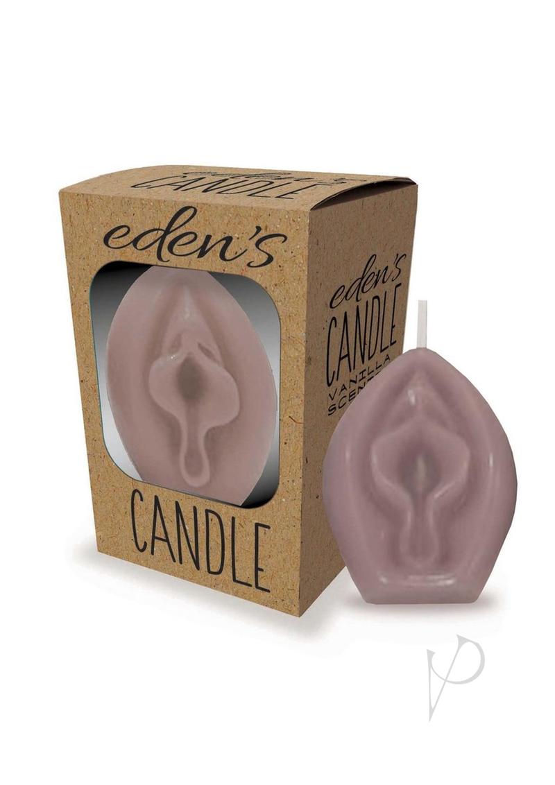 Eden's Candle Vanilla Scented Vagina - Taupe Nude