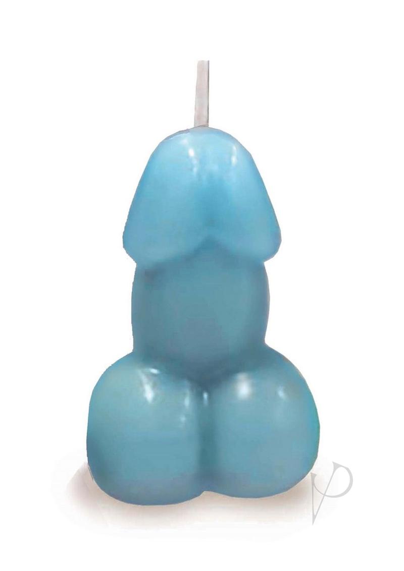 Eden`s Candle Vanilla Scented Penis - Blue