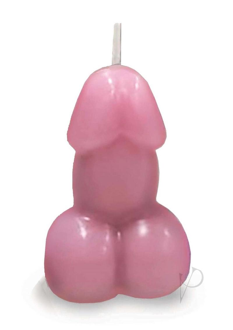 Eden`s Candle Vanilla Scented Penis - Rose Pink