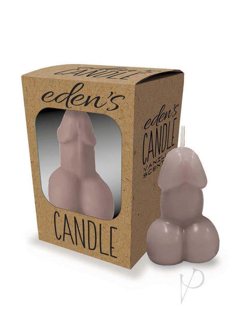 Eden's Candle Vanilla Scented Penis - Taupe Nude
