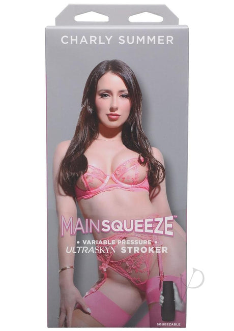 Main Squeeze Charly Summer Ultraskyn Masturbator - Pussy - Vanilla
