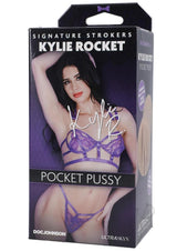 Signature Strokers Kylie Rocket Ultraskyn Pocket Masturbator - Pussy - Vanilla