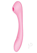 Blaze Bendable Suction Rechargeable Silicone Clitoral Massager - Pink