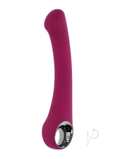 Pleasure Curve Rechargeable Silicone G-Spot Vibrator - Red