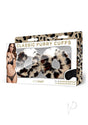 WhipSmart Furry Cuffs with Eye Mask - Leopard