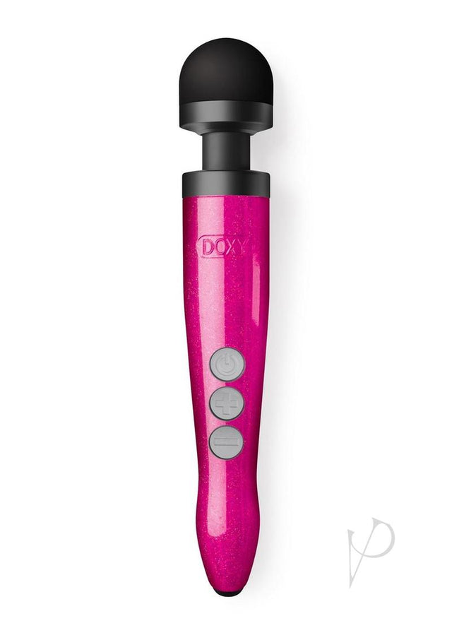 Doxy Die Cast 3R Wand Rechargeable Vibrating Body Massager - Hot Pink