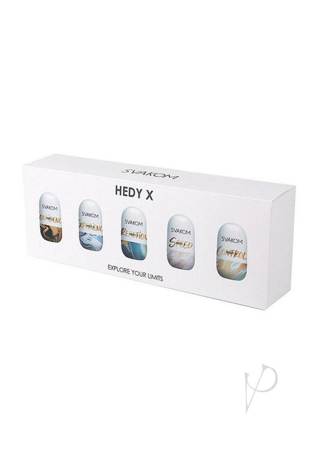 Svakom Hedy X-Mix Stroking Sleeve Set (5 Piece) - Vanilla