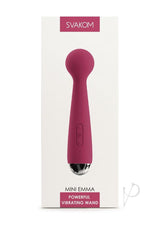 Svakom Mini Emma Rechargeable Silicone Mini Wand - Pink