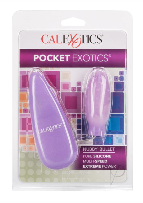 Silicones Slims Nubby Bullet - Purple