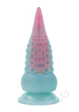 Selopa Stuck on You Rechargeable Silicone Dildo - Pink/Blue