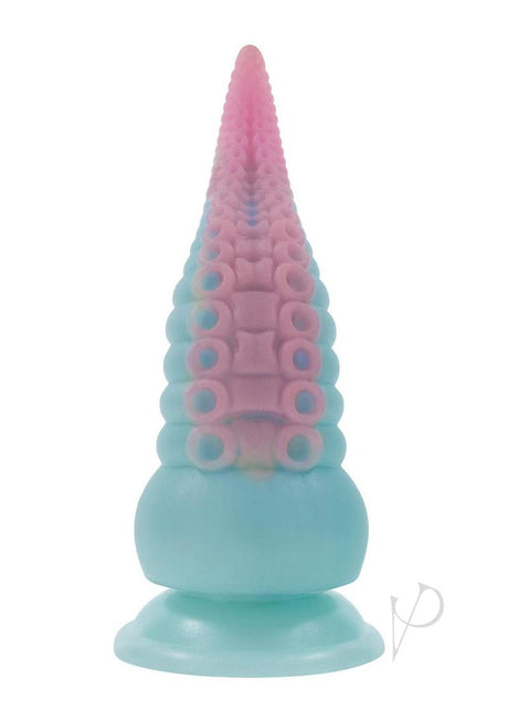 Selopa Stuck on You Rechargeable Silicone Dildo - Pink/Blue