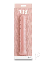 Pure Joy Rechargeable Silicone Vibrator - Orange