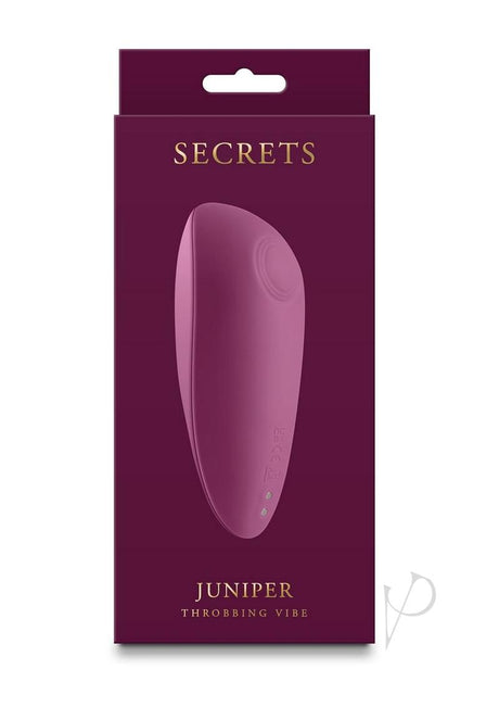 Secrets Juniper Rechargeable Silicone Vibrator - Magenta