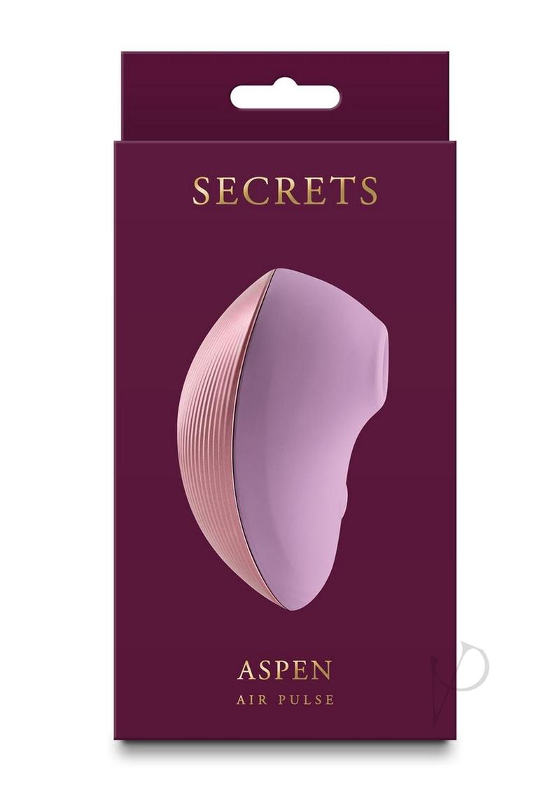 Secrets Aspen Rechargeable Silicone Clitoral Stimulator - Lavender