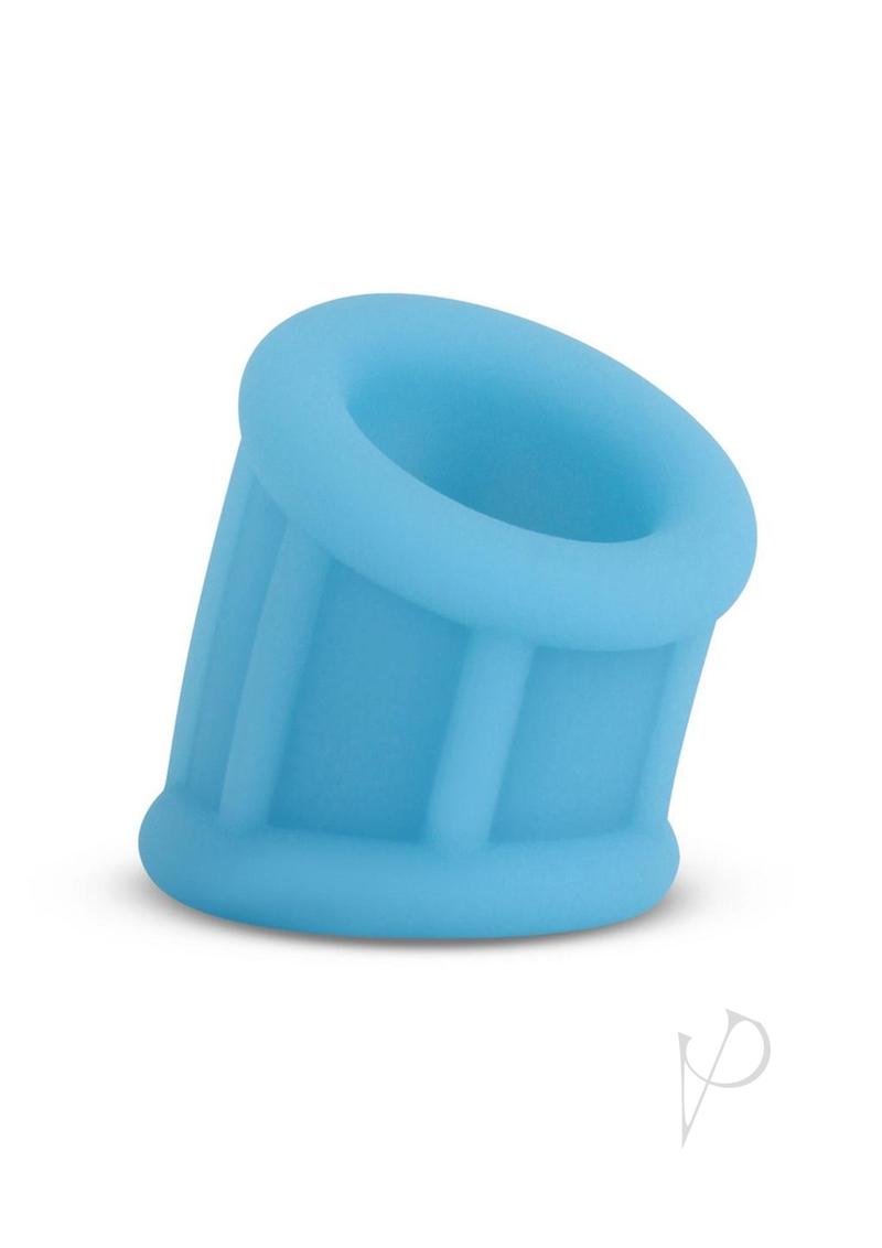 Firefly Suave Glow in The Dark Ball Stretcher Cock Ring - Blue