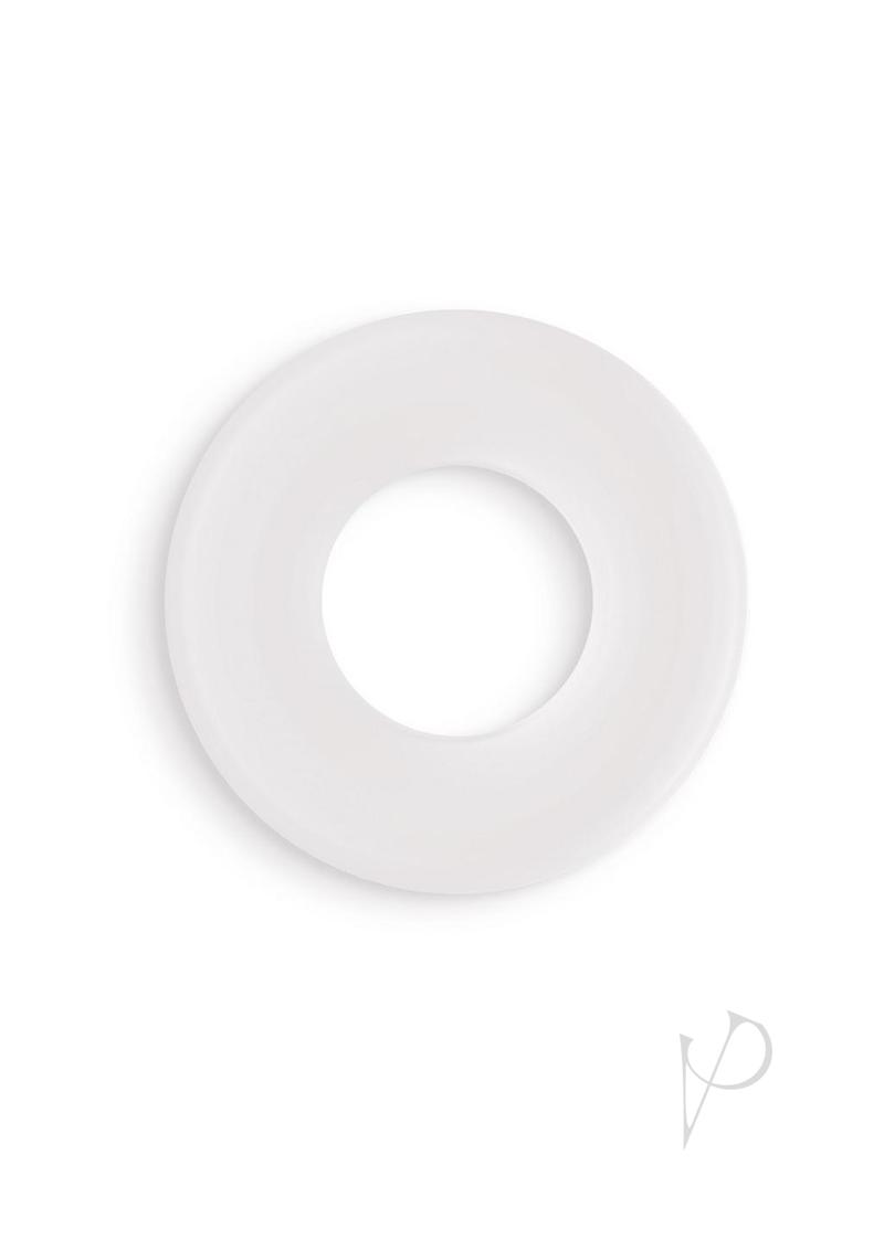 Firefly Bubble Ring Glow in The Dark Cock Ring - Small - White