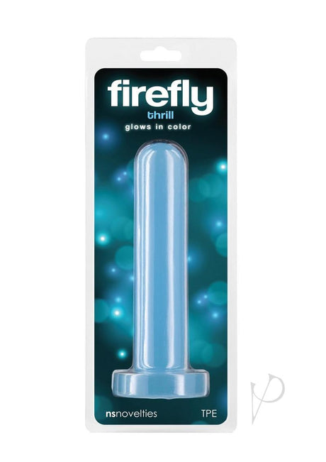 Firefly Thrill Glow in The Dark Dildo - Small - Blue