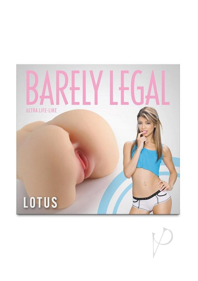 Barely Legal Lotus Stroker Closed End Masturbator - Pussy - Caramel