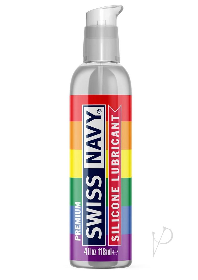 Swiss Navy Silicone Lubricant Pride Edition 4oz/118ml