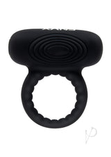 Envy Toys Trembler Vibrating Rechargeable Silicone Stamina Ring with Remote Control - Black