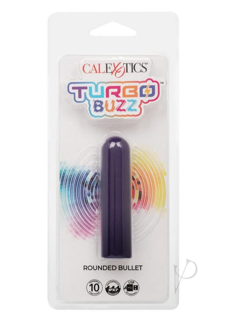 Turbo Buzz Rechargeable Rounded Bullet - Purple