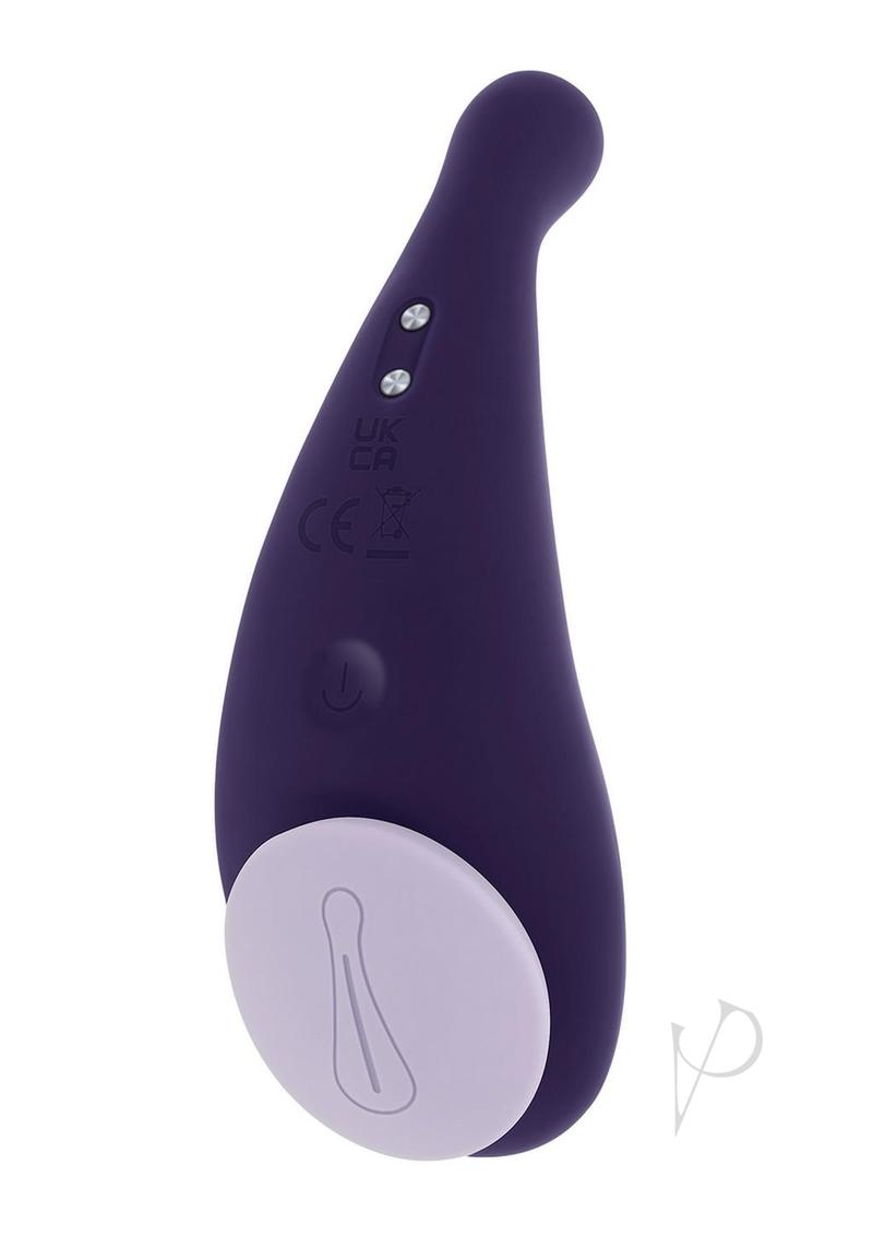 Panty Party Rechargeable Silicone Panty Vibrator with Remote Control - Purple