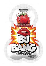 Bj Bang Popping Candy (24 Per Bag) Succulent Strawberry