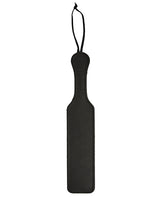 Sportsheets Leather Paddle with Fur - Black