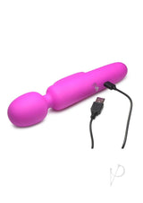 Bang! Digital Rechargeable Silicone Wand - Purple