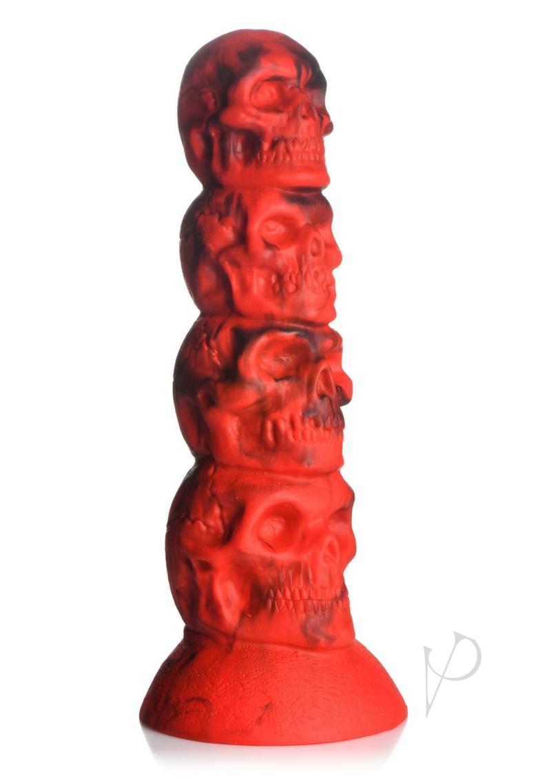 Creature Cocks Doom Silicone Dildo - Red/Black