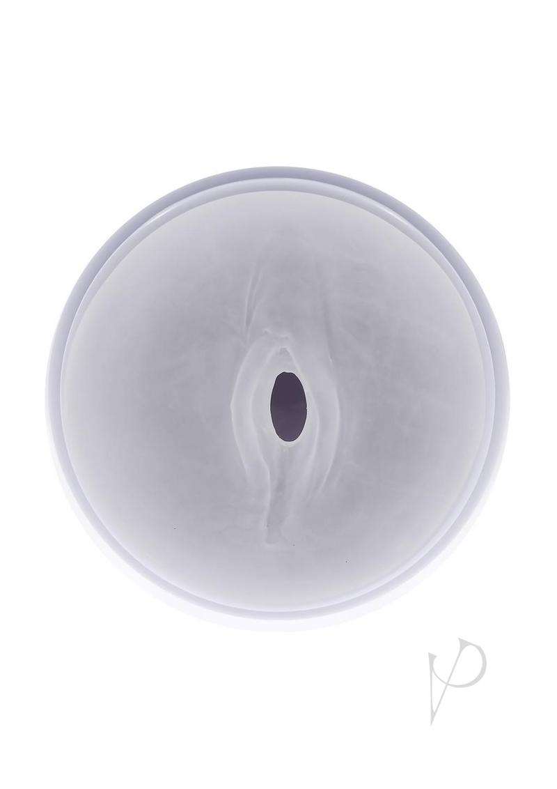 Selopa Pleasure Can Rechargeable Silicone Pussy Stroker - White